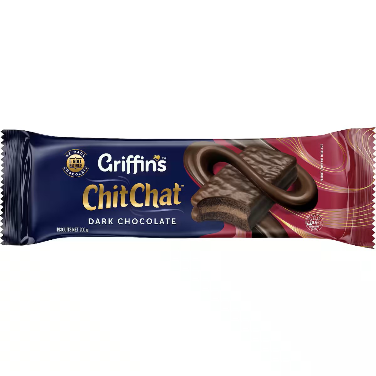 Griffin's Chit Chat Dark Chocolate Biscuits 200g