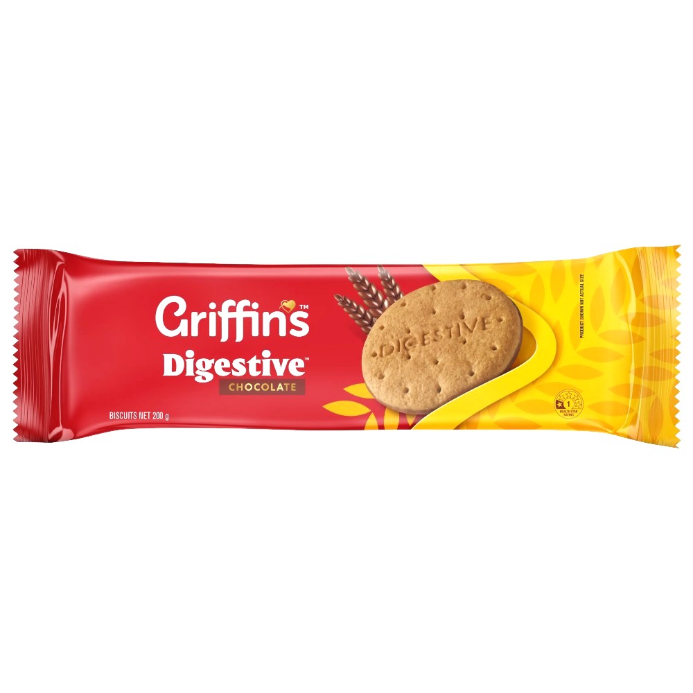 Griffin's Chocolate Digestive Biscuits 200g