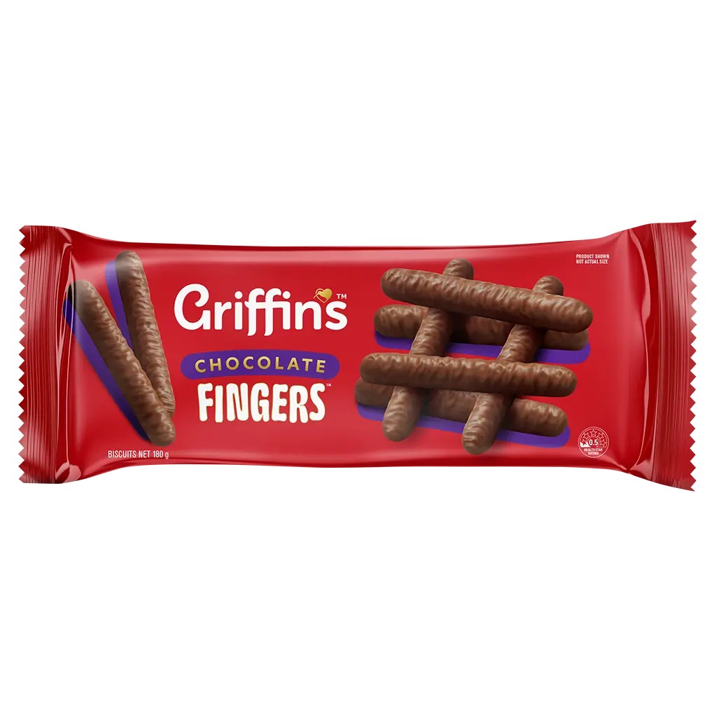 Griffin's Chocolate Fingers Biscuits 180g