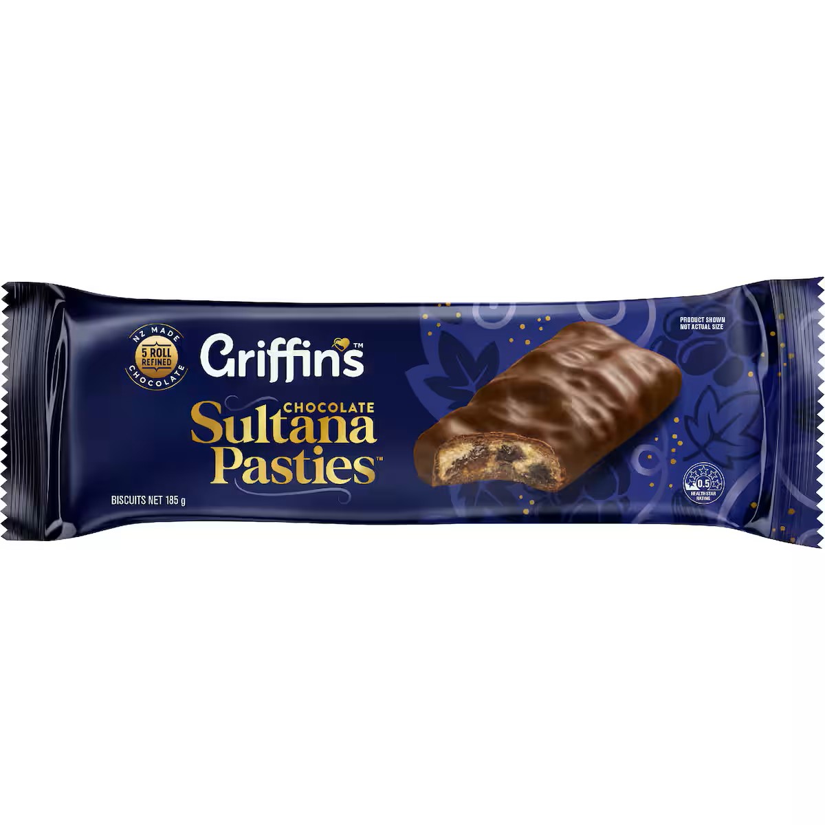 Griffin's Chocolate Sultana Pasties Biscuits 185g
