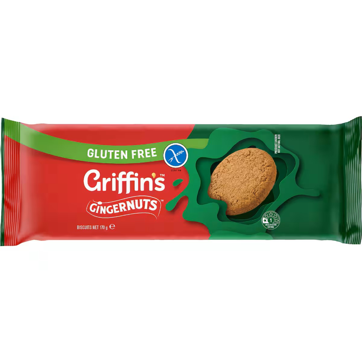 Griffin's Gluten Free Gingernut Biscuits 170g