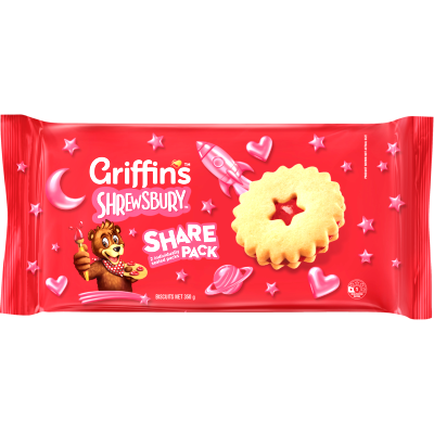Griffin's Shrewsbury Biscuits Share Pack 350g