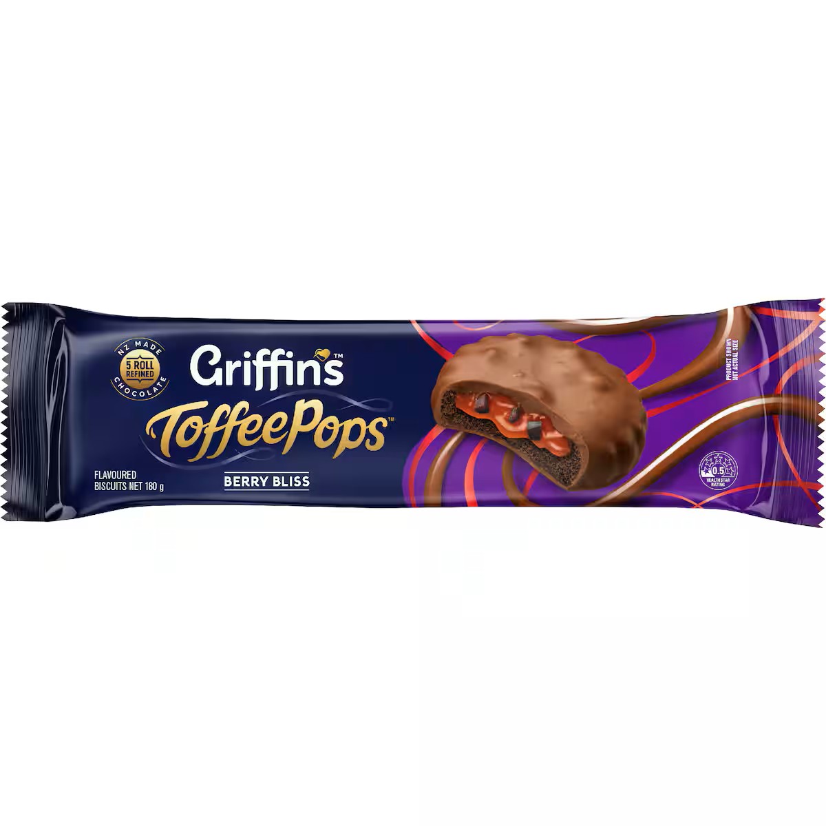 Griffin's Toffee Pops Berry Bliss Chocolate Biscuits 180g