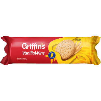 Griffin's Vanilla Wine Biscuits 250g