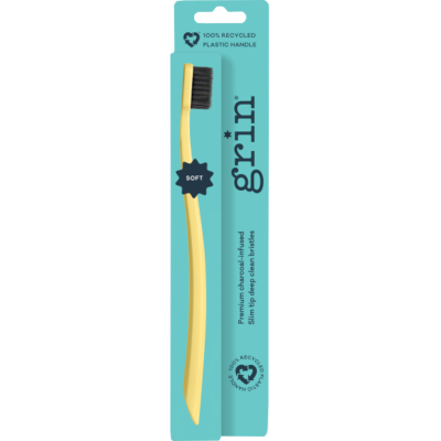 Grin Adults Recycled Soft Toothbrush 1pk