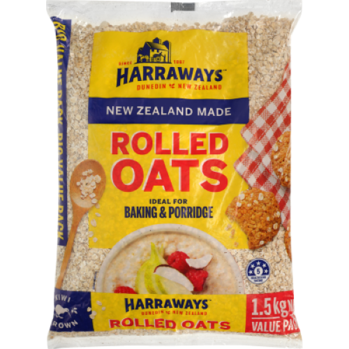 Harraways Rolled Oats 1.5kg
