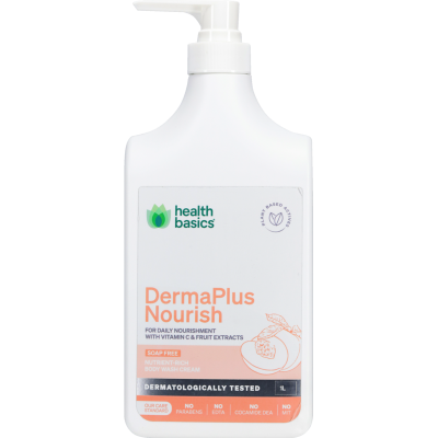 Health Basics DermaPlus Nourish Body Wash 1l