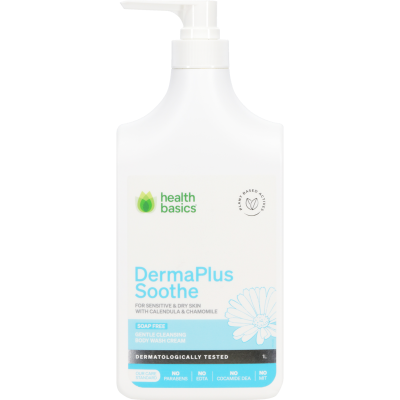 Health Basics DermaPlus Soothe Body Wash 1l