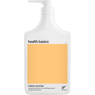 Health Basics Hahei Sunrise Body Wash 950ml