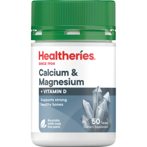 Healtheries Calcium & Magnesium Tablets 50pk