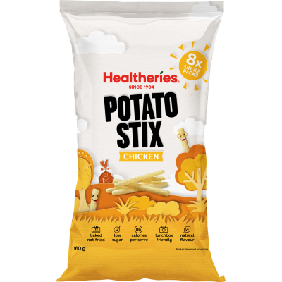 Healtheries Chicken Potato Stix 160g