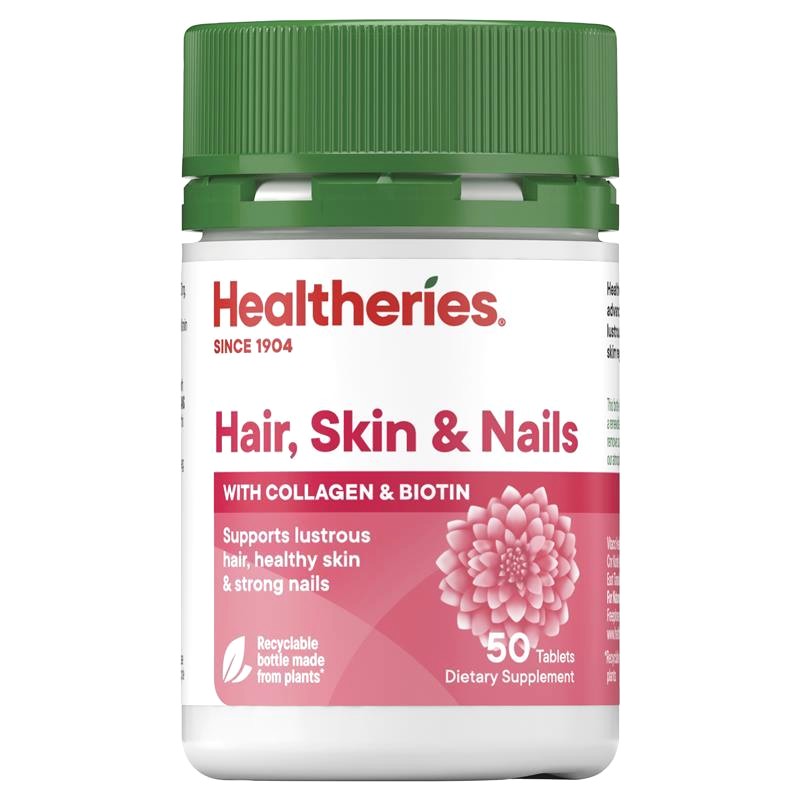 Healtheries Hair Skin & Nails Tablets 50pk