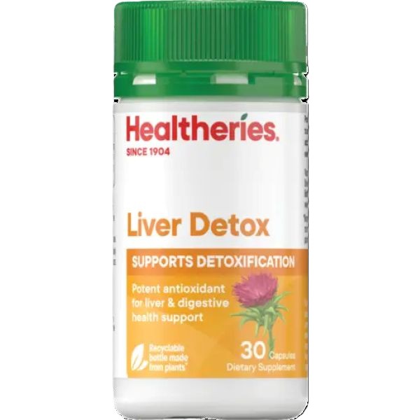 Healtheries Liver Detox Capsules 30pk