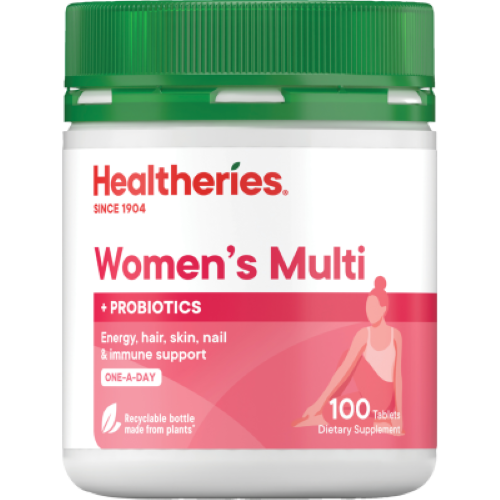Healtheries Women's Multi One A Day Tablets 100pk