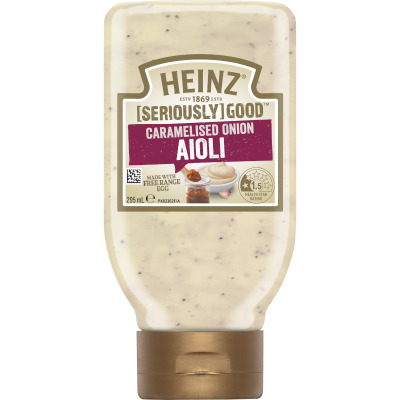 Heinz Seriously Good Caramelised Onion Aioli 295ml