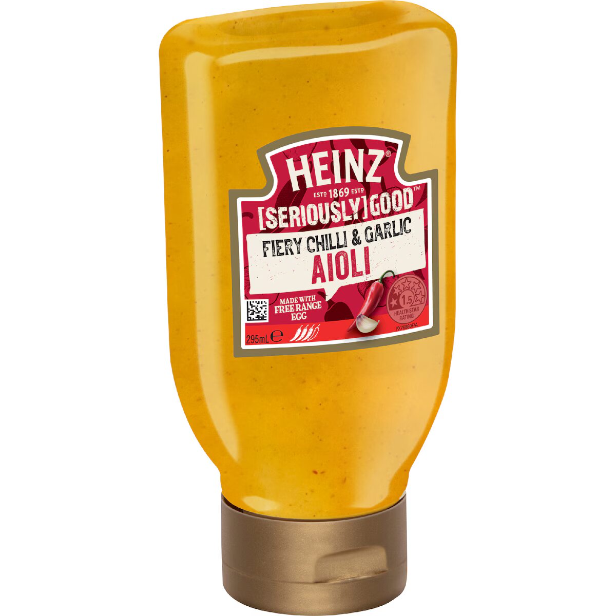 Heinz Seriously Good Fiery Chilli & Garlic Aioli 295ml