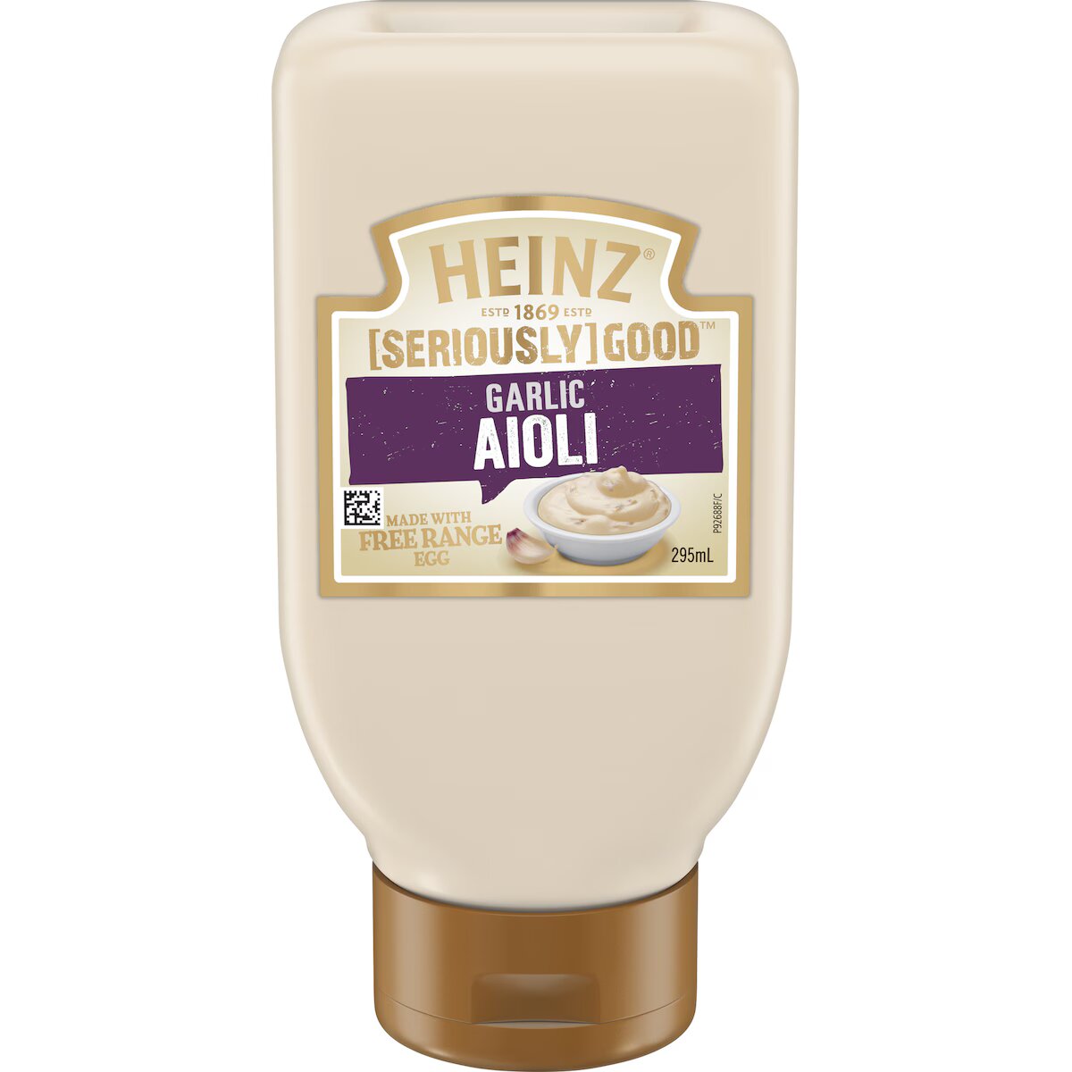 Heinz Seriously Good Garlic Aioli Flavoured Mayonnaise 295ml