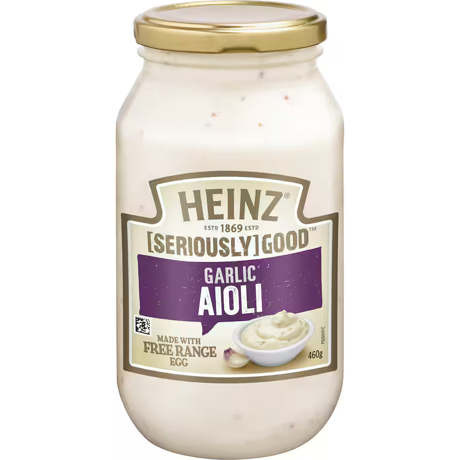 Heinz Seriously Good Garlic Aioli Mayonnaise 460g