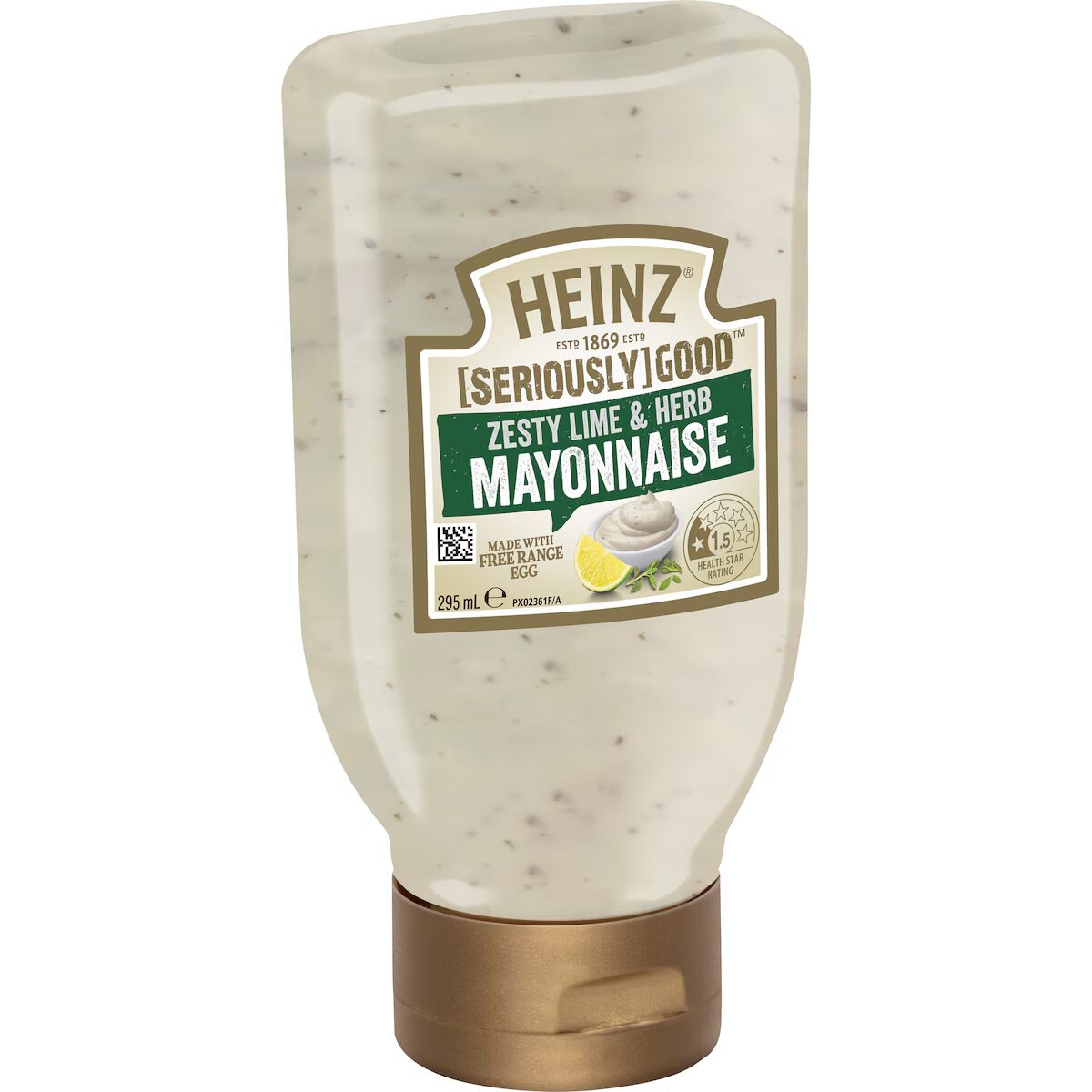 Heinz Seriously Good Zesty Lime & Herb Mayonnaise 295ml