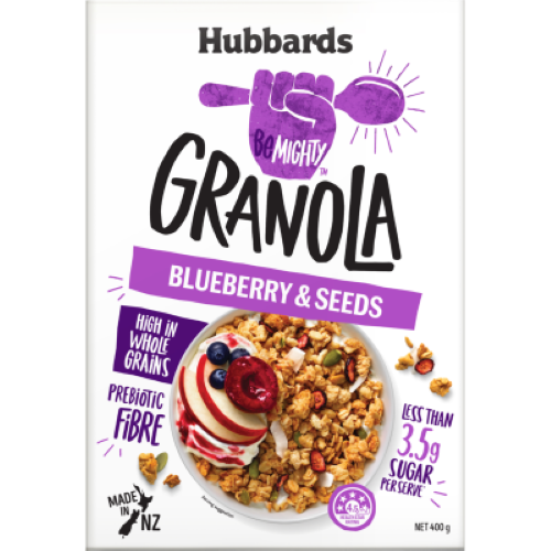 Hubbards BeMighty Blueberry & Seeds Granola 400g