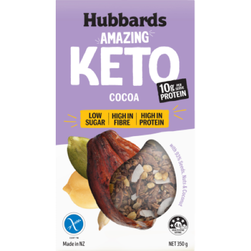 Hubbards Keto Amazing Cocoa Muesli 350g