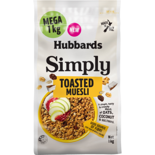 Hubbards Simply Toasted Muesli 1kg