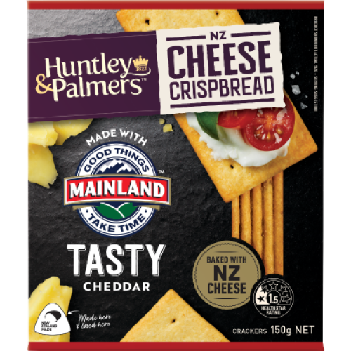 Huntley & Palmers Tasty Cheddar Crispbread 150g