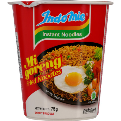 Indomie Mi Goreng Instant Cup Noodles 75g