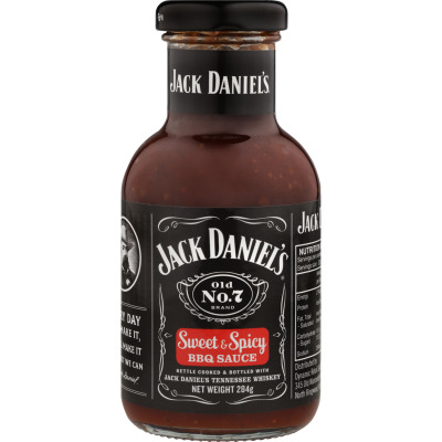 Jack Daniels Sweet & Spicy BBQ Sauce 284g