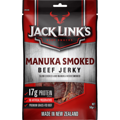 Jack Link's Manuka Smoked Beef Jerky 50g