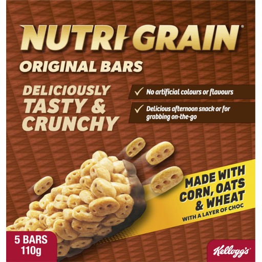 Kellogg's Nutri-Grain Original Bars 5 × 22g