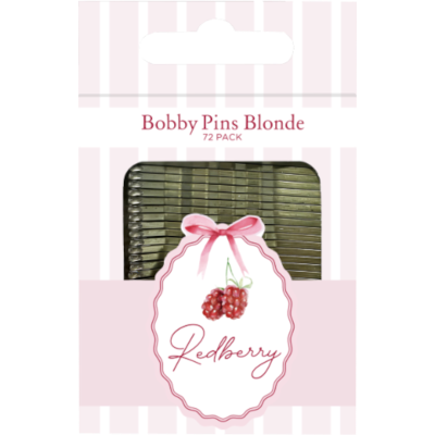 Korbond Redberry Bobby Pins Blonde 72pk