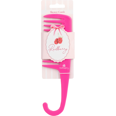 Korbond Redberry Shower Comb 1pk