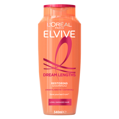 L'Oreal Paris Elvive Dream Lengths Restoring Shampoo 340ml