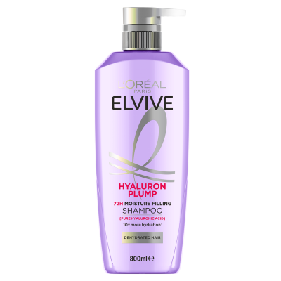 L'Oreal Paris Elvive Hyaluron Plump Shampoo 800ml