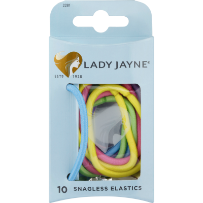 Lady Jayne Snagless Elastics 10pk