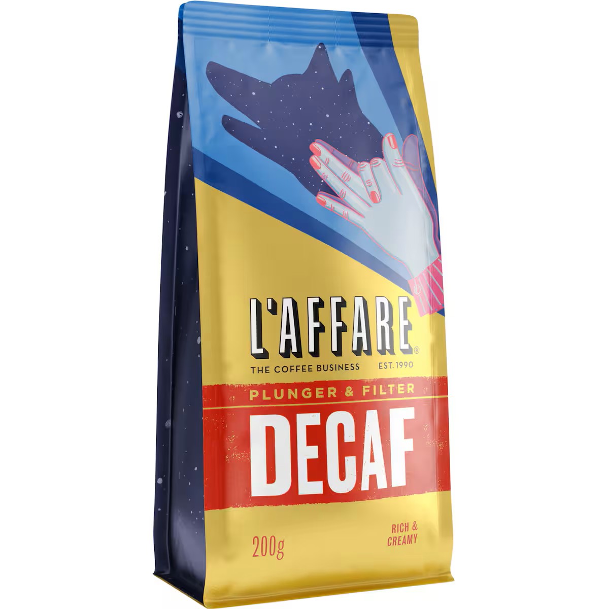 L'affare Decaf Whole Beans Coffee 200g