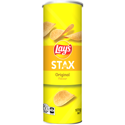 Lay's Stax Original Potato Chips 105g