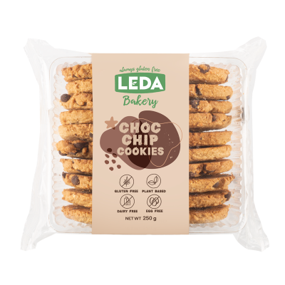 Leda Gluten Free Chocolate Chip Biscuits 250g