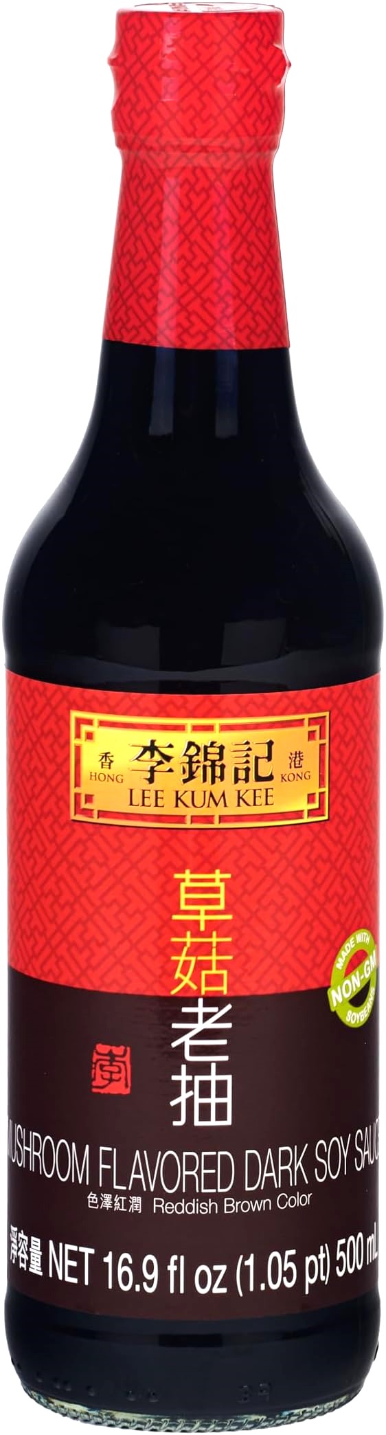 Lee Kum Kee Mushroom Flavoured Dark Soy Sauce 500ml