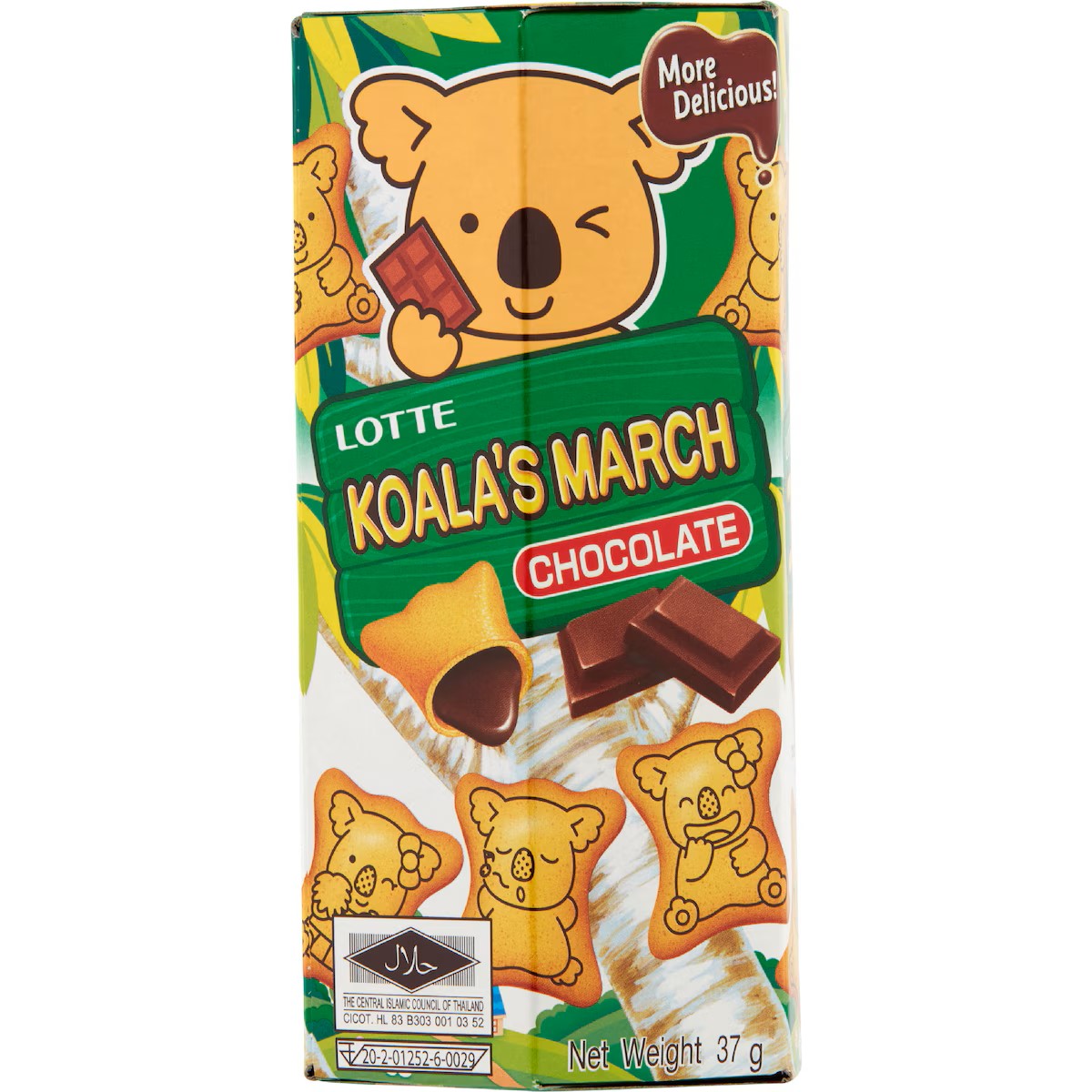 Lotte Koala's March Chocolate Biscuits 37g