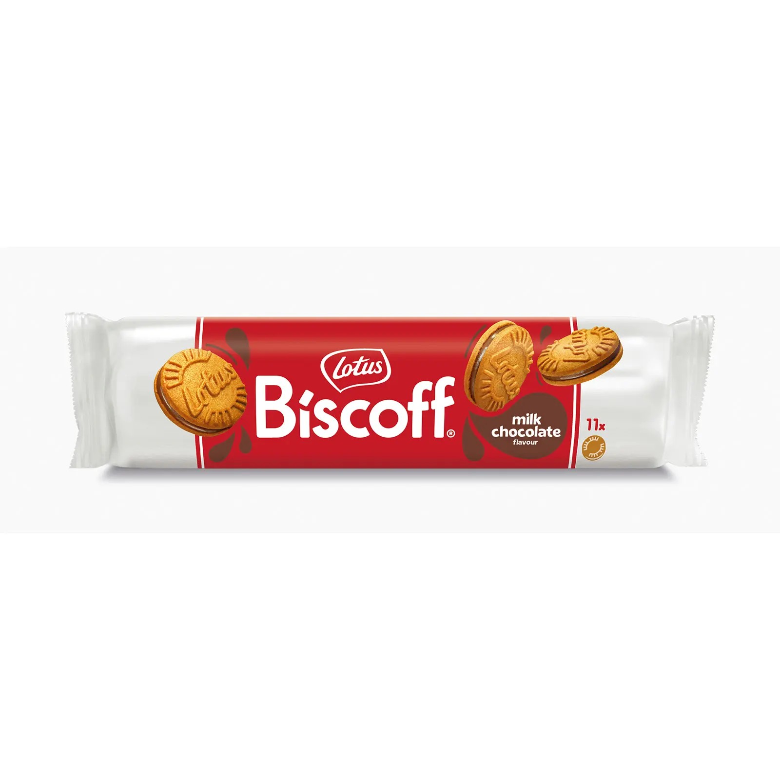 Lotus Biscoff Milk Chocolate Flavour Sandwich Biscuits 110g