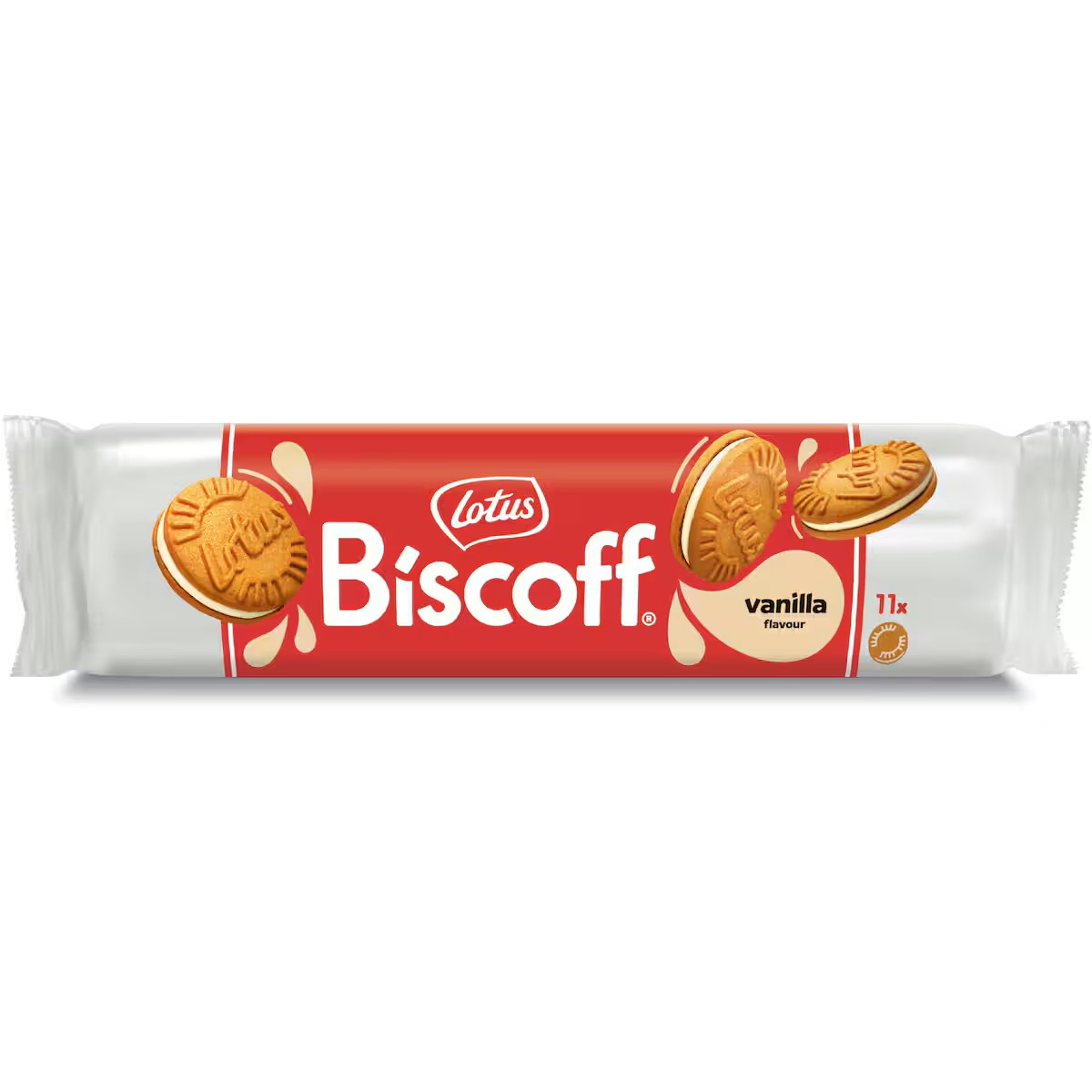 Lotus Biscoff Vanilla Flavour Sandwich Biscuits 110g