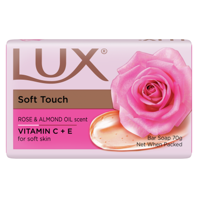 Lux Soft Touch Bar Soap 4 x 70g
