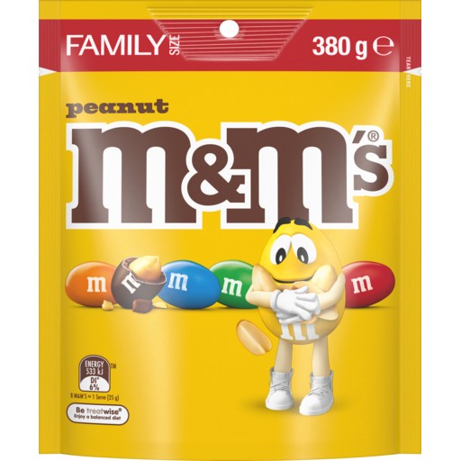 M&M's Peanut Pouch 380g