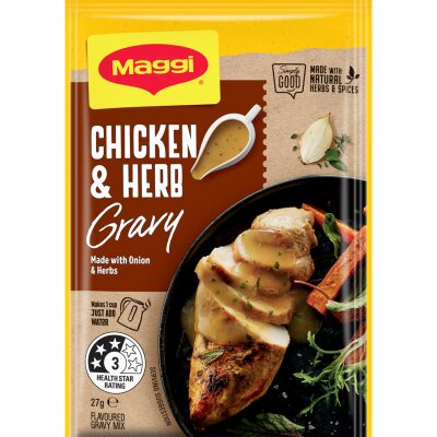 Maggi Chicken & Herb Flavoured Gravy Mix 27g