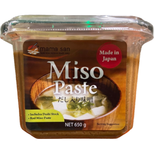 Mama San Red Miso Paste 650g
