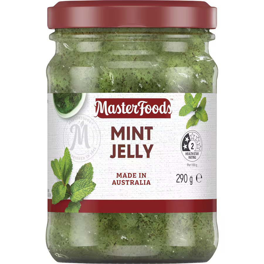 Masterfoods Mint Jelly Sauce Jar 290g