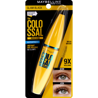 Maybelline New York Colossal Volume Express Waterproof Mascara Glam Black 10ml