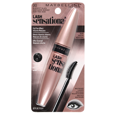 Maybelline New York Lash Sensational Blackest Black Mascara ea